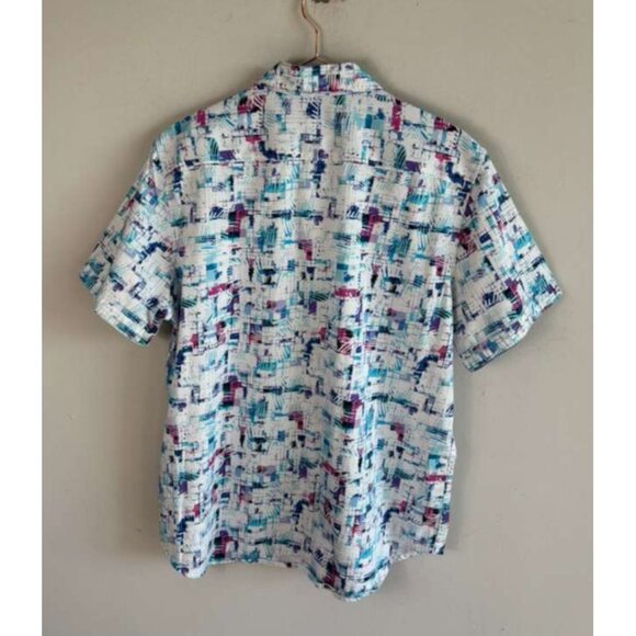 Robert Graham Mens Nassau Shirt Classic Fit Button Down Casual Multi Size XL - Picture 4 of 11